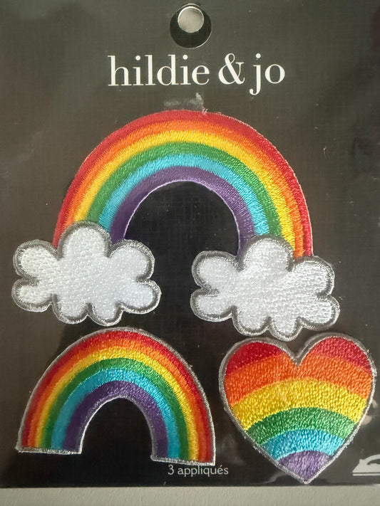 Rainbow patch t-shirt